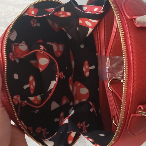 Backstitch Bruja Willow Mushroom Bag (Red). NEW. Convertible purse/backpack. - Picture 8 of 8